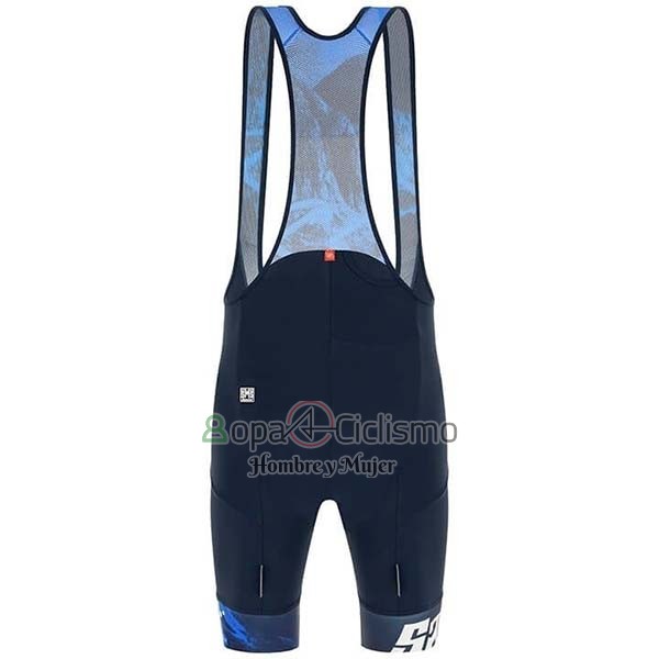 Tour de Suisse Ropa Ciclismo Culotte Corto 2019 Hombre Mangas Cortas APagado Azul Blanco